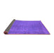 Sideview of Oriental Purple Industrial Rug, urb2128pur