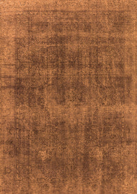 Oriental Orange Industrial Rug, urb2129org