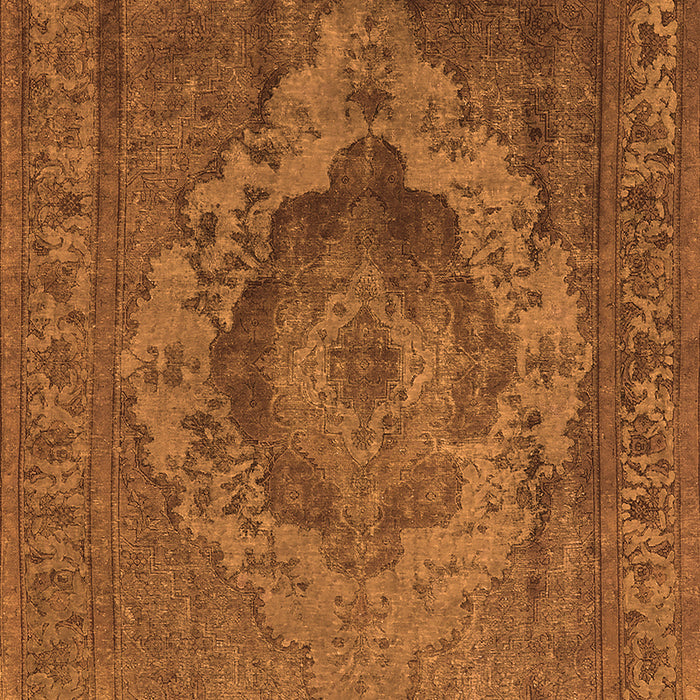 Oriental Orange Industrial Rug, urb2130org