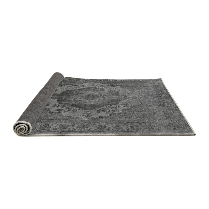Sideview of Oriental Gray Industrial Rug, urb2130gry