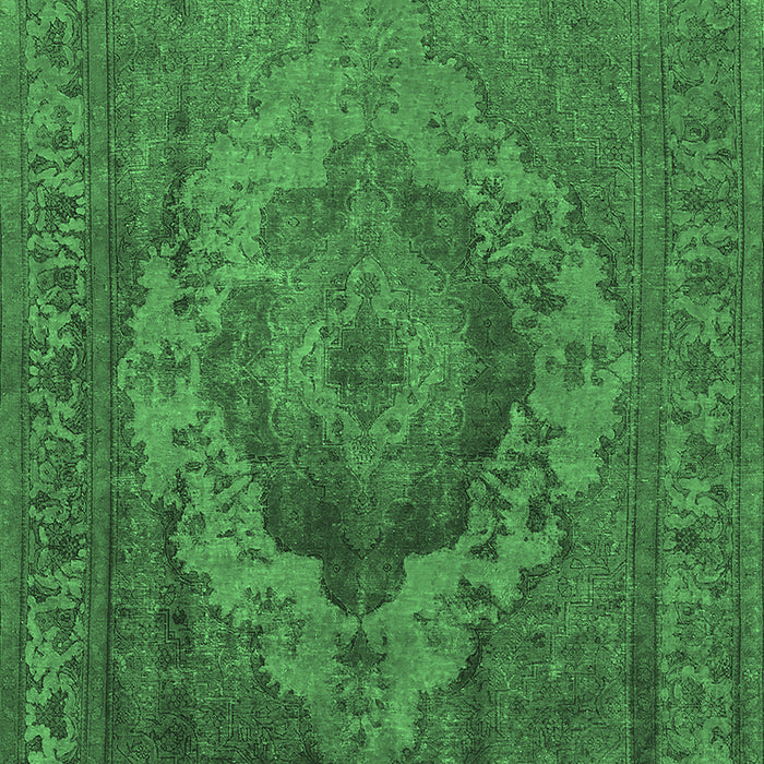 Oriental Emerald Green Industrial Rug, urb2130emgrn
