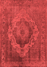 Oriental Red Industrial Rug, urb2130red