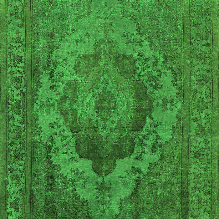 Oriental Green Industrial Rug, urb2130grn