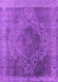 Machine Washable Oriental Purple Industrial Area Rugs, wshurb2131pur