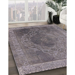 Machine Washable Industrial Modern Carbon Gray Rug in a Family Room, wshurb2131