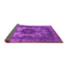 Sideview of Oriental Pink Industrial Rug, urb2132pnk