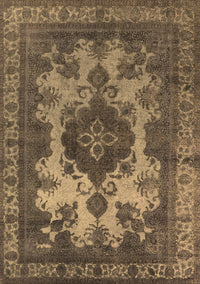 Oriental Brown Industrial Rug, urb2132brn