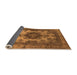 Sideview of Oriental Orange Industrial Rug, urb2132org