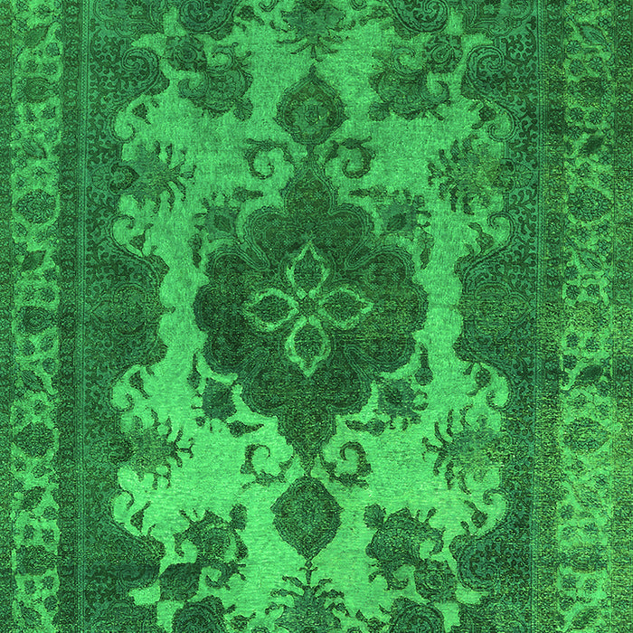 Oriental Green Industrial Rug, urb2132grn