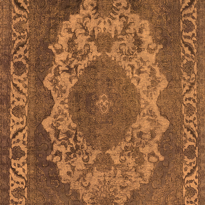 Oriental Orange Industrial Rug, urb2133org
