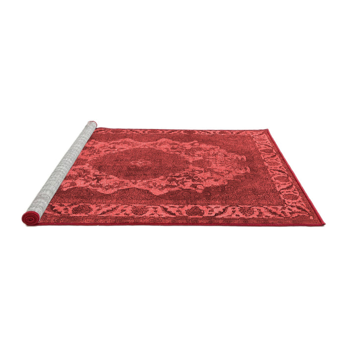 Industrial Red Washable Rugs