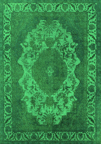 Oriental Green Industrial Rug, urb2133grn