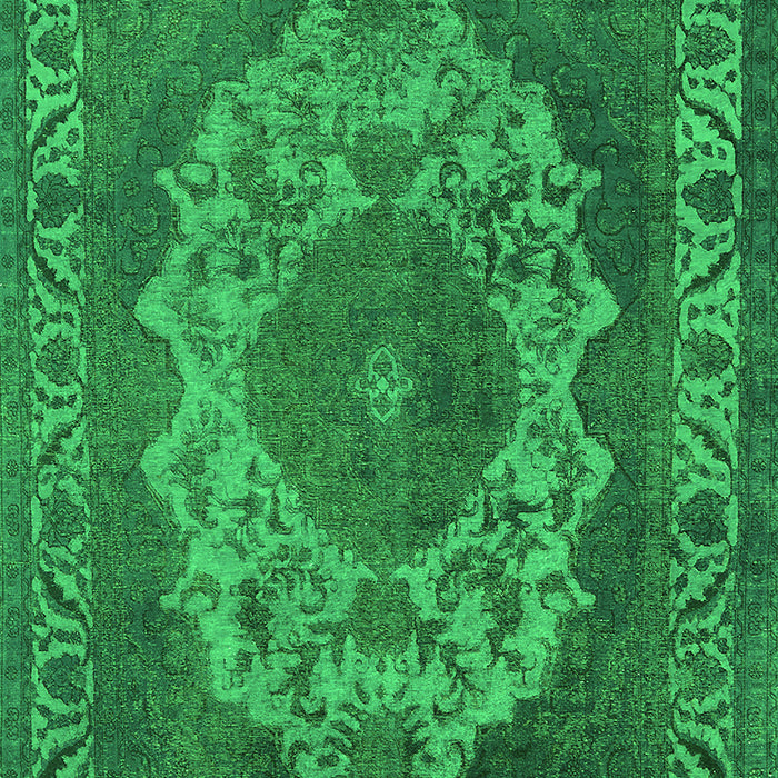 Oriental Green Industrial Rug, urb2133grn