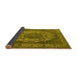 Sideview of Oriental Yellow Industrial Rug, urb2133yw