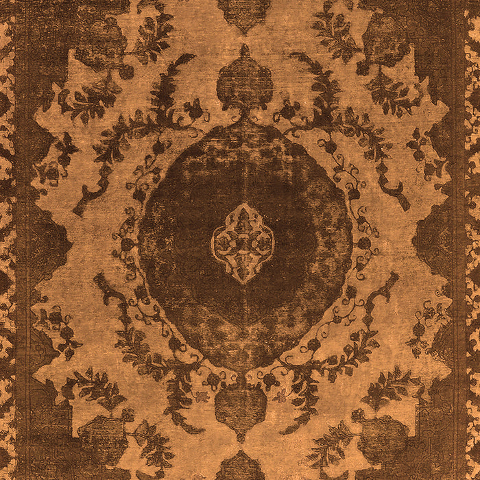 Machine Washable Oriental Orange Industrial Area Rugs, wshurb2134org