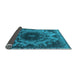 Sideview of Oriental Light Blue Industrial Rug, urb2134lblu