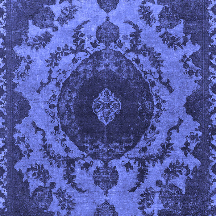 Oriental Blue Industrial Rug, urb2134blu