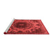 Industrial Red Washable Rugs