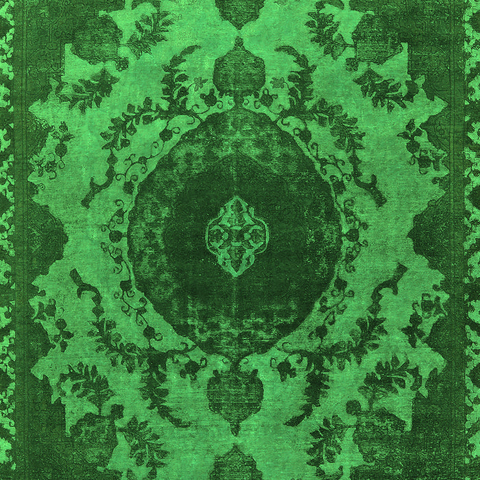 Oriental Green Industrial Rug, urb2134grn