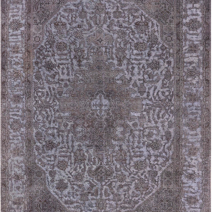 Machine Washable Industrial Modern Carbon Gray Rug, wshurb2135