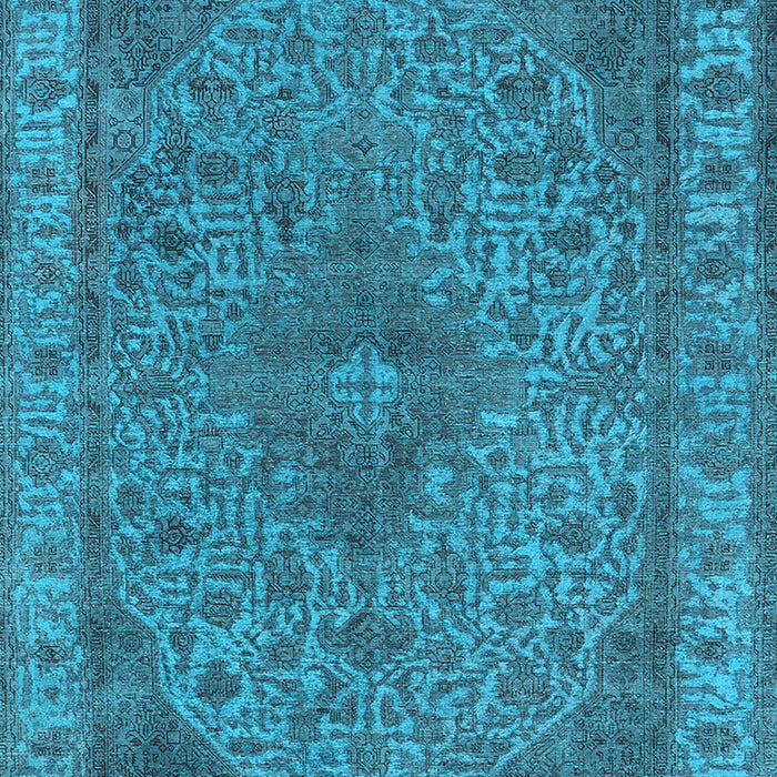 Oriental Light Blue Industrial Rug, urb2135lblu