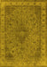 Oriental Yellow Industrial Rug, urb2135yw