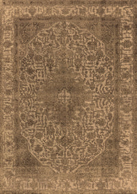 Oriental Brown Industrial Rug, urb2135brn