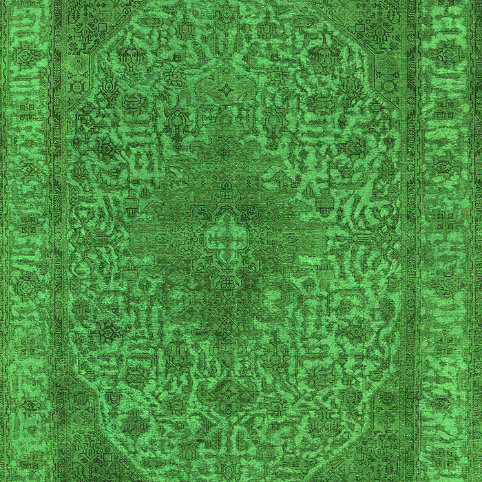 Oriental Green Industrial Rug, urb2135grn