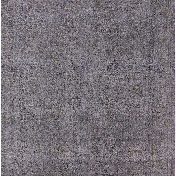Mid-Century Modern Carbon Gray Oriental Rug, urb2136