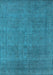 Oriental Light Blue Industrial Rug, urb2136lblu