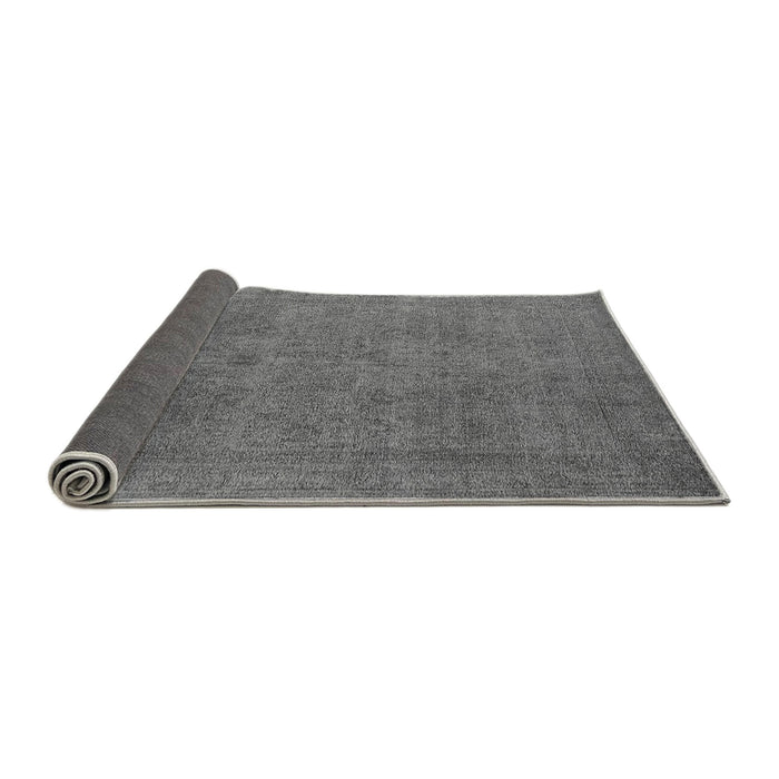 Sideview of Oriental Gray Industrial Rug, urb2136gry