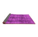 Sideview of Oriental Pink Industrial Rug, urb2137pnk