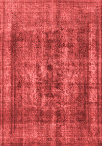 Oriental Red Industrial Rug, urb2137red