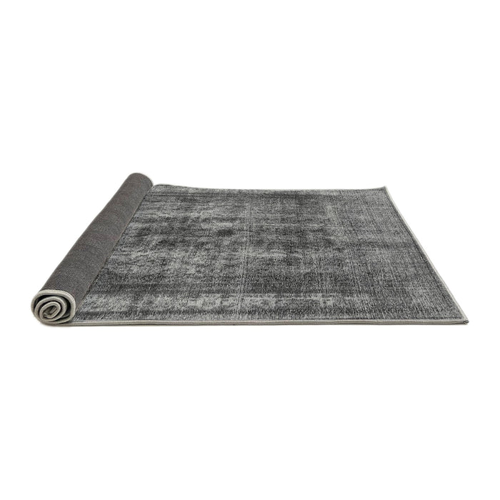 Sideview of Oriental Gray Industrial Rug, urb2137gry