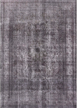 Machine Washable Industrial Modern Gray Rug, wshurb2137