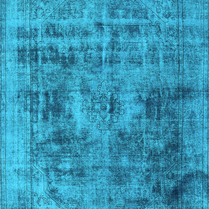 Oriental Light Blue Industrial Rug, urb2138lblu
