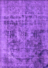 Oriental Purple Industrial Rug, urb2138pur