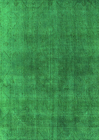 Oriental Green Industrial Rug, urb2139grn