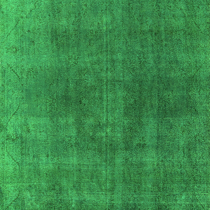 Oriental Green Industrial Rug, urb2139grn