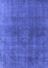 Oriental Blue Industrial Rug, urb2139blu