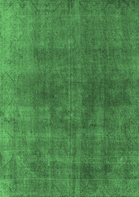 Oriental Emerald Green Industrial Rug, urb2139emgrn