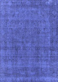 Oriental Blue Industrial Rug, urb2140blu