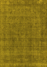 Oriental Yellow Industrial Rug, urb2140yw