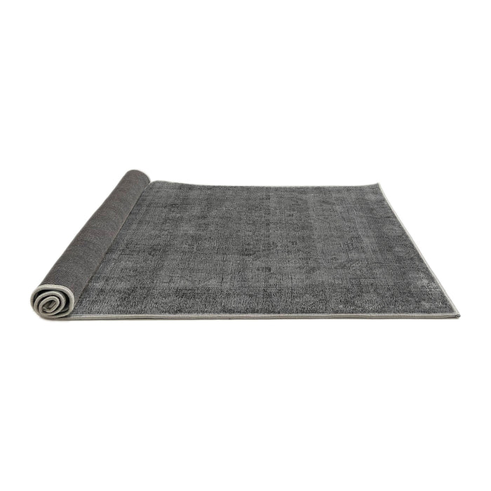 Sideview of Oriental Gray Industrial Rug, urb2140gry