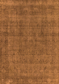 Oriental Orange Industrial Rug, urb2140org