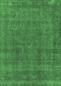 Oriental Emerald Green Industrial Rug, urb2140emgrn