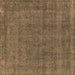 Square Oriental Brown Industrial Rug, urb2140brn