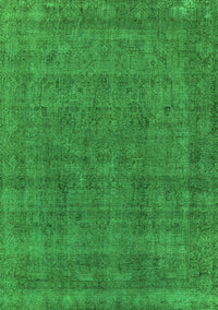 Oriental Green Industrial Rug, urb2140grn