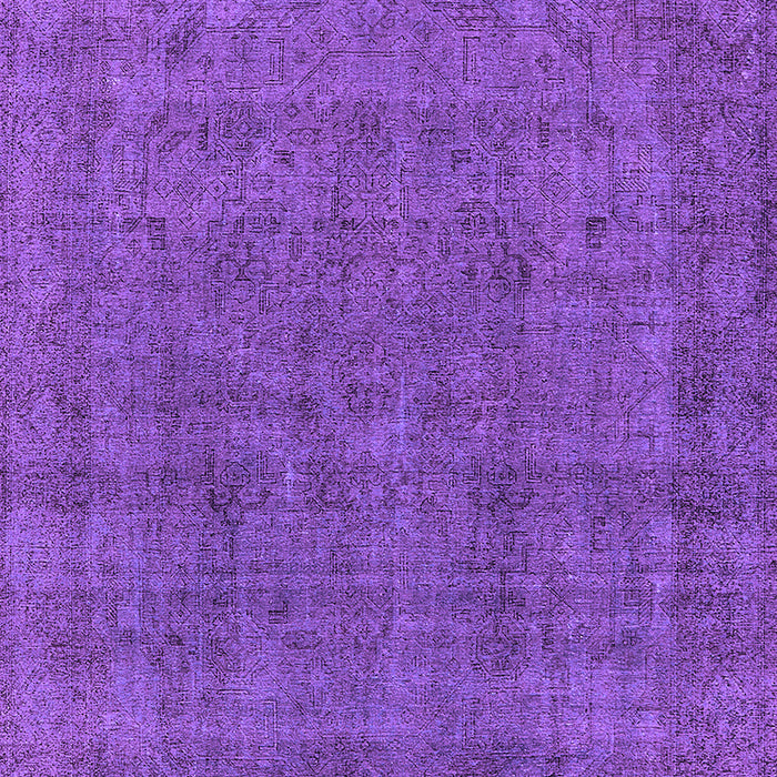 Machine Washable Oriental Purple Industrial Area Rugs, wshurb2140pur