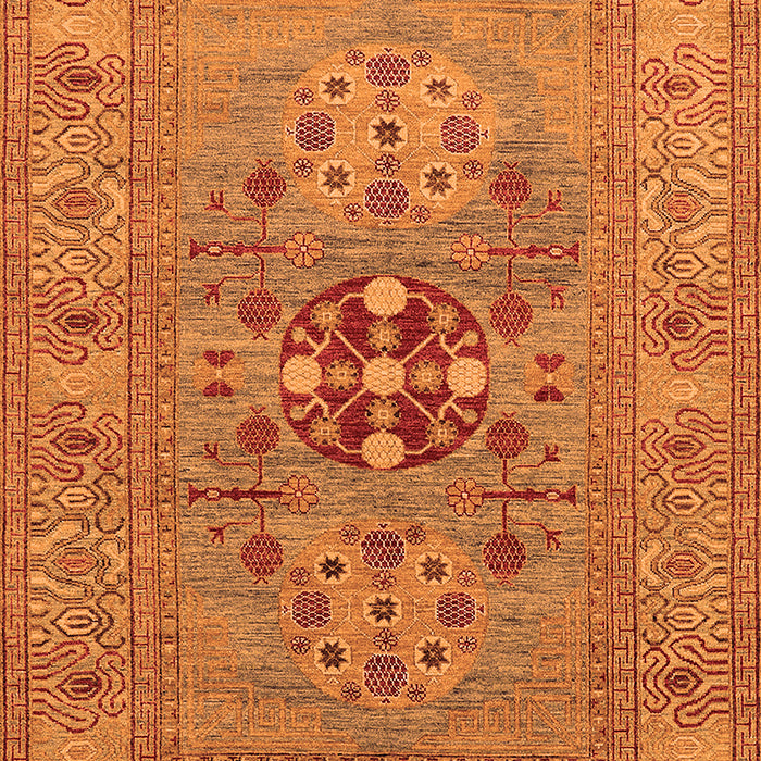 Oriental Orange Industrial Rug, urb2141org